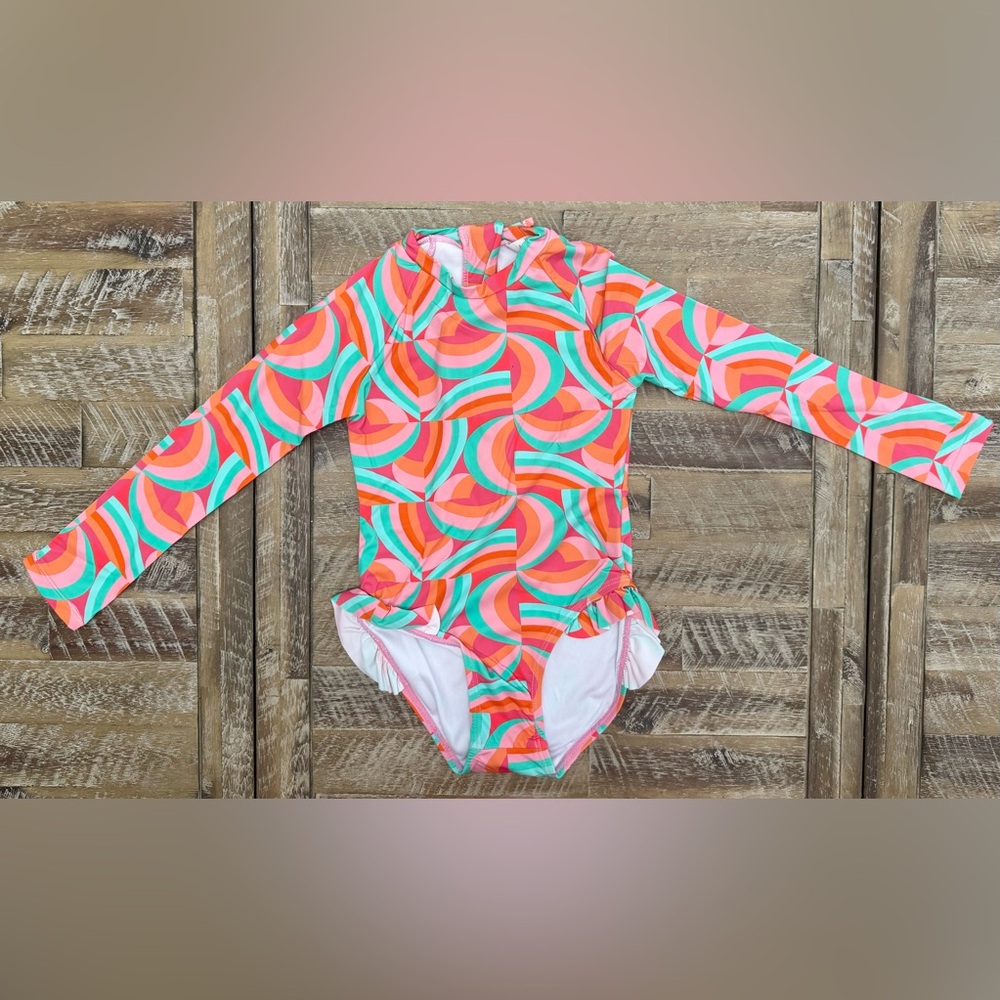 Snapper Rock Colorful Swim Rashguard - Picture 4 of 6